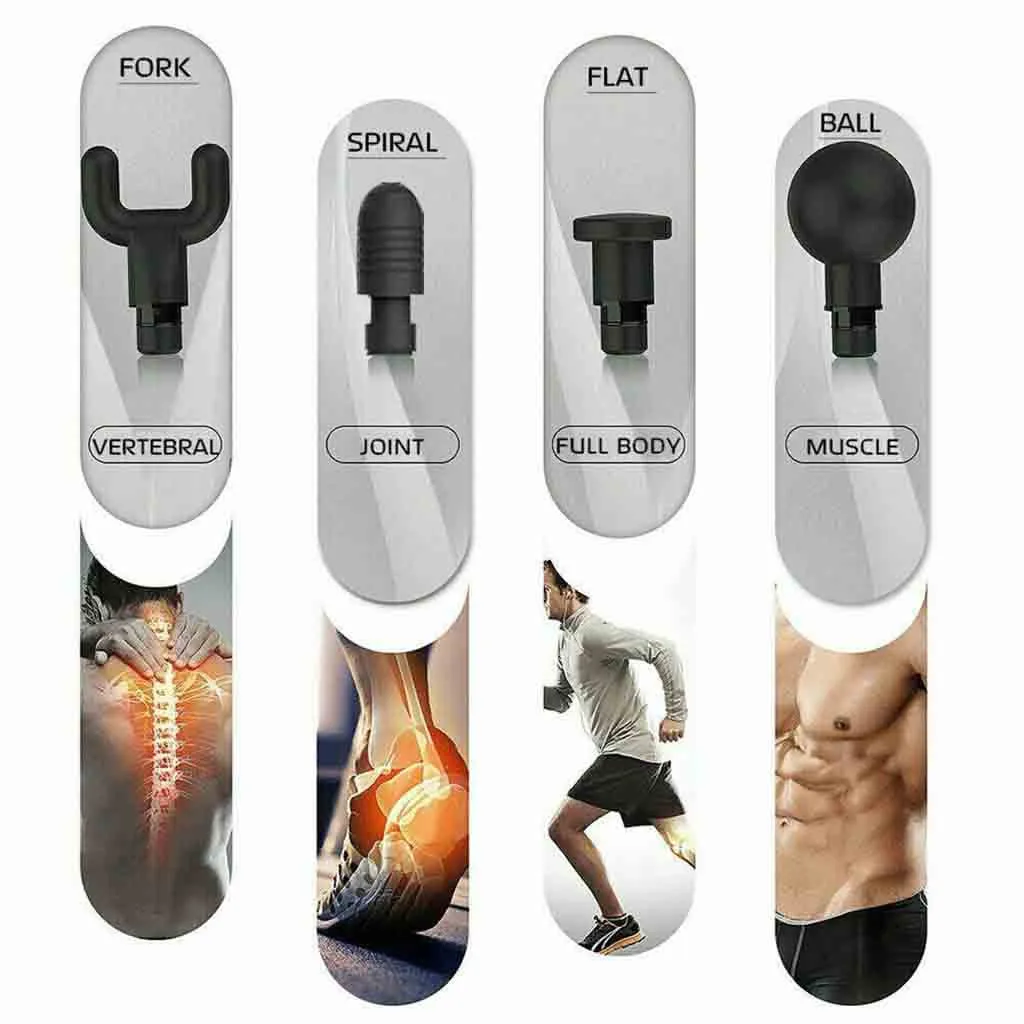 Phoenix A2 Massage Tool Percussion Massager Muscle Vibrating Relaxing Machine Deep tissue muscle massager with carrying bag