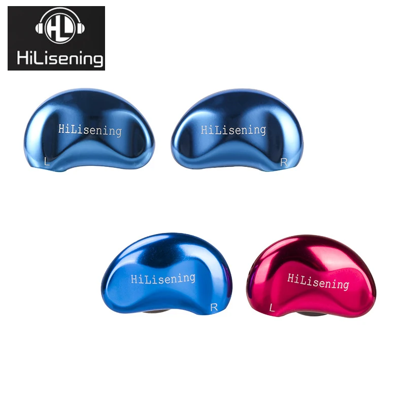 Fones de Ouvido de Alta Fidelidade com Filtros Hilisening1ba + 1dd Original Mmcx Driver Dinâmico & Balanceado Armadura Híbrido Orelha-gancho Substituíveis. Hls-s8