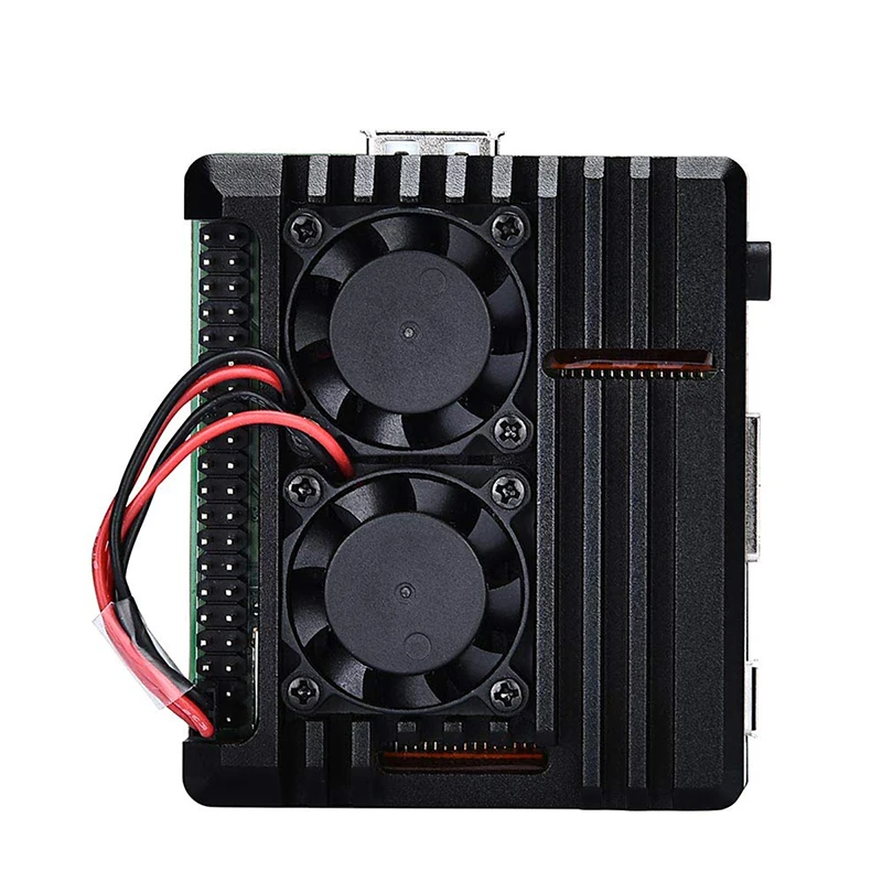 Чехол Aokin для Raspberry Pi 3A + теплоотвод чехол из алюминиевого сплава с двойным