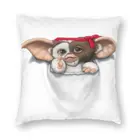 Gizmo говорит, что Здравствуйте, наволочка для дивана, домашний декор, монстр, фильм гремлины, квадратная наволочка 40x40