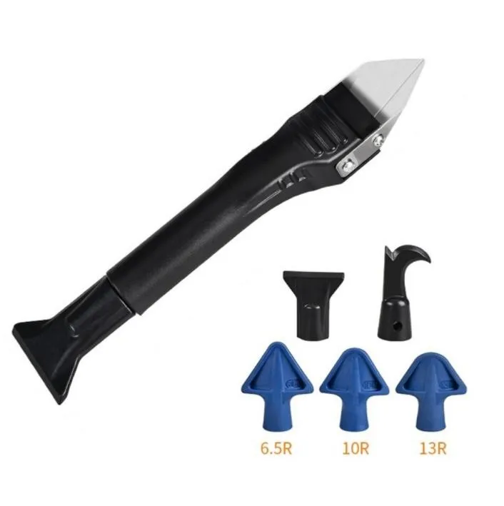 

Silicone Caulking Tool Removal Residue Scraper Kit Sealant Replace For Bathroom Floor Mould Removal Scraper Caulk Finisher Grout