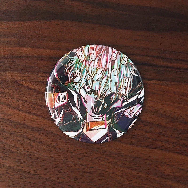 Металлический значок брошь на булавке в стиле аниме Моя геройская Академия боку