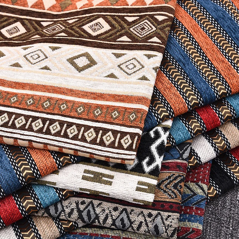 Новый высококачественный утолщенный жаккардовый богемный шениль винтажная