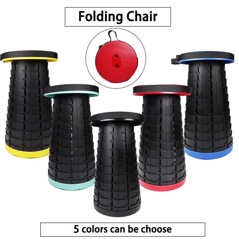 Beli Kursi Portabel Luar Ruangan Bangku Dapat Ditarik Kursi Berkemah Lipat Memancing Bepergian Piknik Hemat Ruang Kursi Lipat Teleskopik