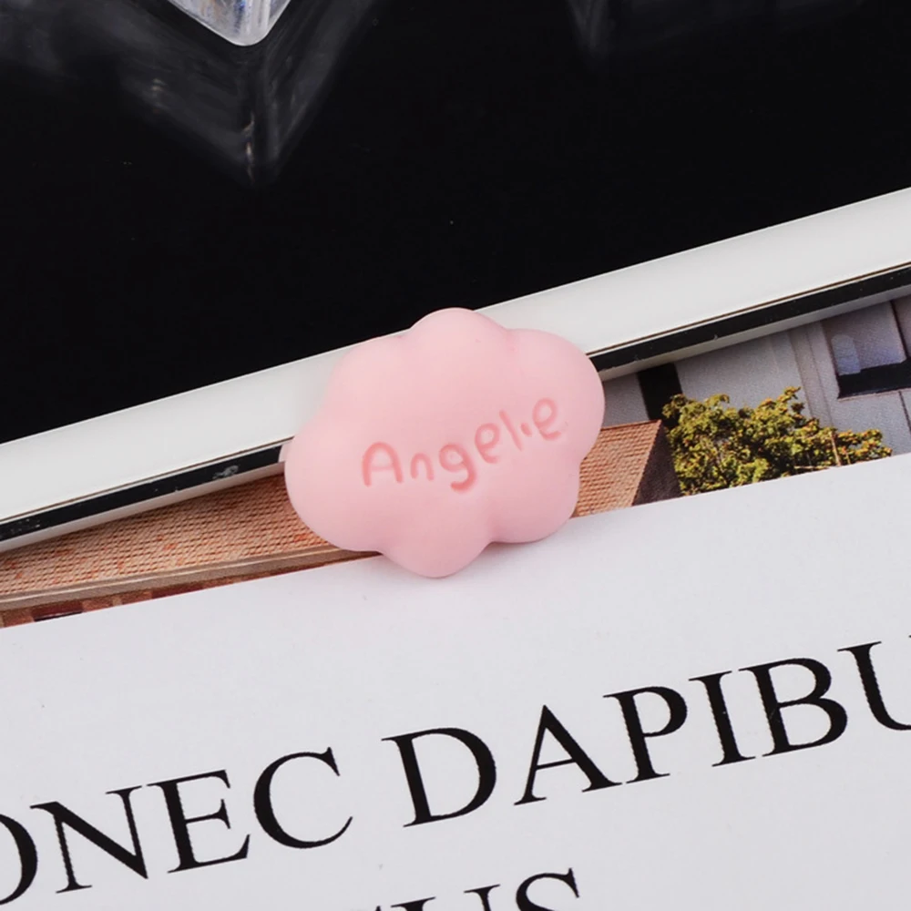 angle-pink 10 шт. облако Ангел слизь талисманы игрушки из полимера Пластилин клейкие аксессуары бусины делая поставки для поделок, скрапбукинга - Цвет: angle-pink