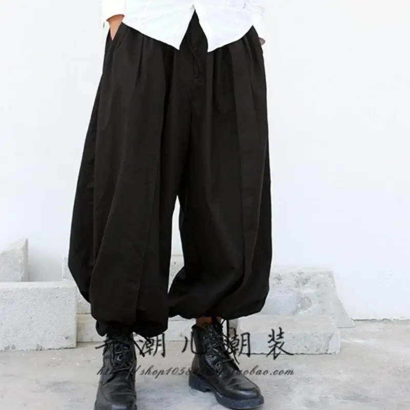 

HOT/Summer Men’s New Fashion Personalized Customization Large Size Nine points casual bloomers harem pants/ 27-44