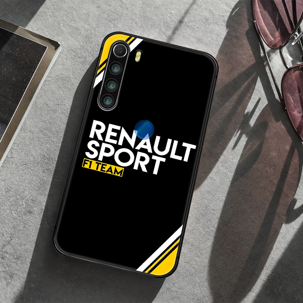 

Renault S.A car logo Phone Case Cover Hull For XIAOMI Redmi 7 7a 8 8a 9 10X NOTE 6 7 7s 8 8t 9 9s Pro Max black Cover Luxury