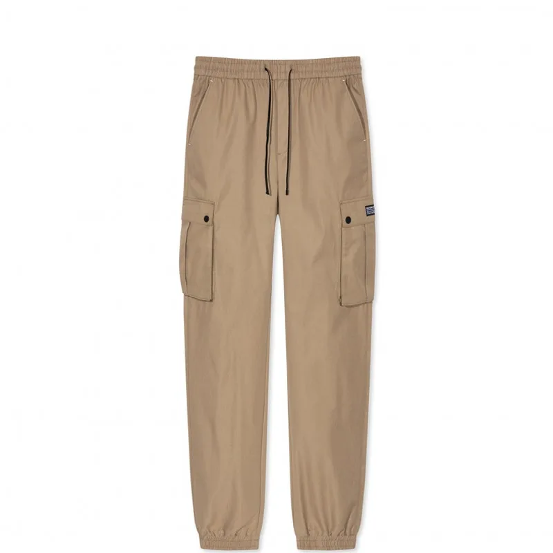2019 новые хаки цвета Лоскутные Брюки Карго повседневные jogger уличная