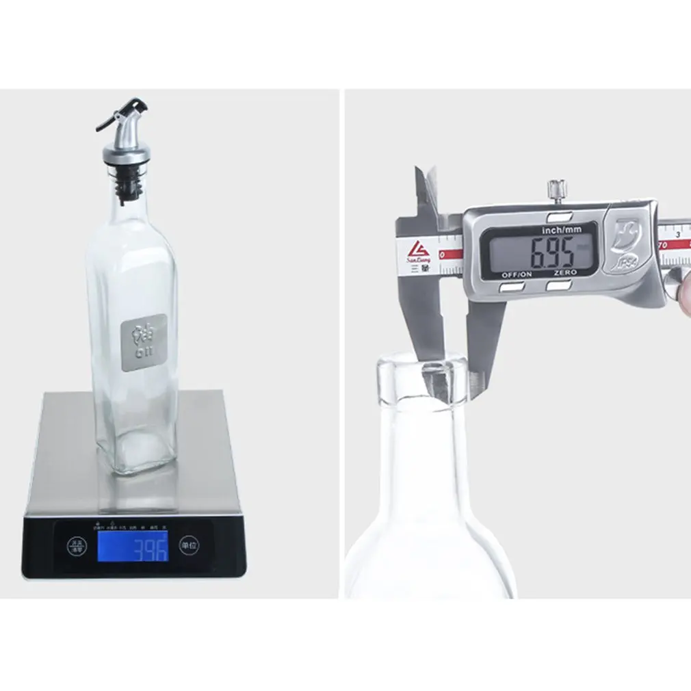 

Durable 500ml 17oz Glass Olive Oil Vinegar Dispenser Bottles Vinegar Dispenser Pourer Bottle Filler Kitchen Cooking Tools Sets