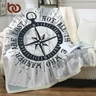 Одеяло с компасом для кровати 150x200