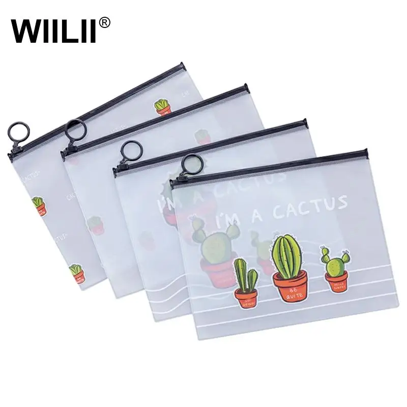 Прозрачная сумка из ПВХ для хранения удостоверений личности органайзер