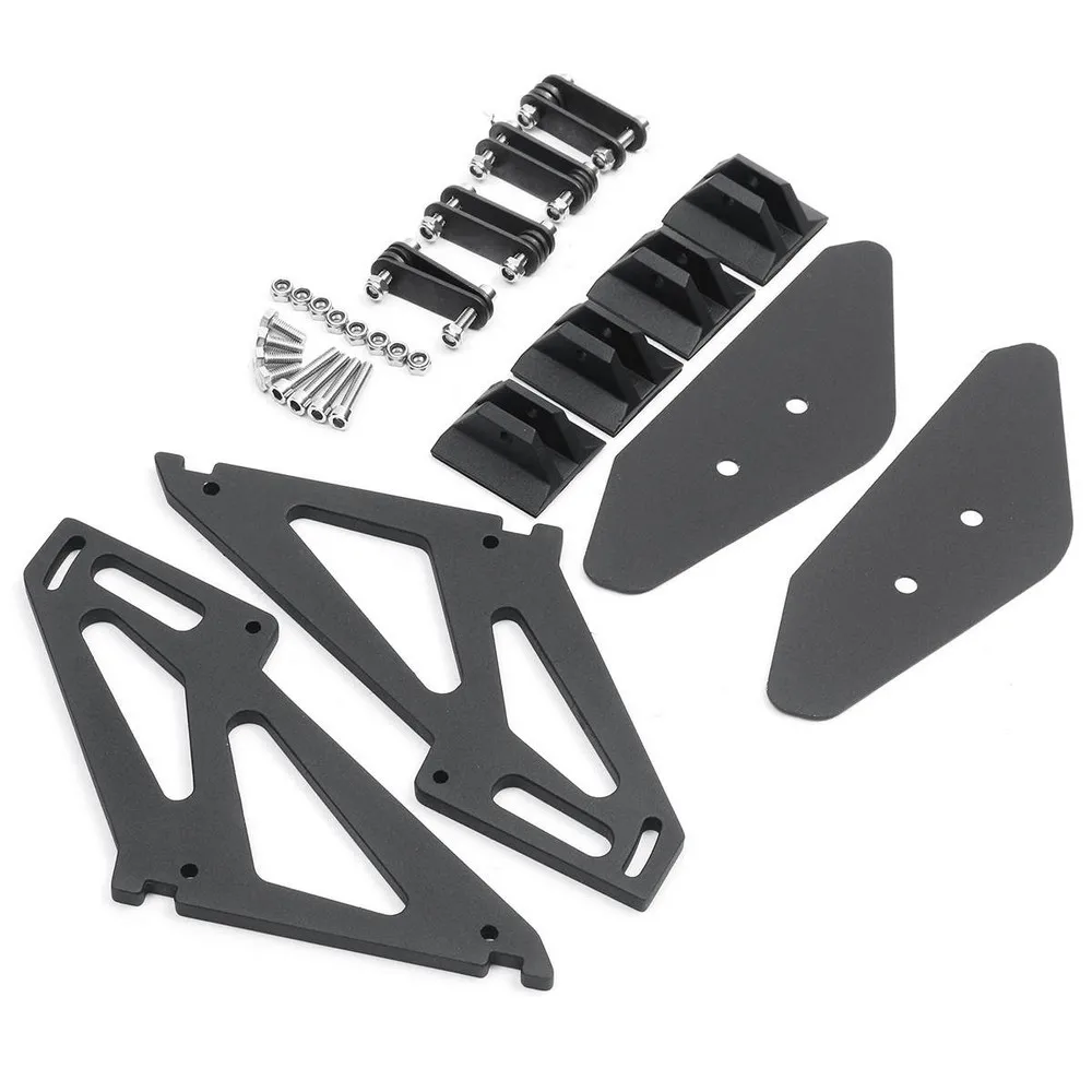 

F-UNION Universal Rear Wing Golf Gt Wing Aluminum Lightweight Real Car Spoiler Drill Hole Type Trunk Spoiler For For Sedan