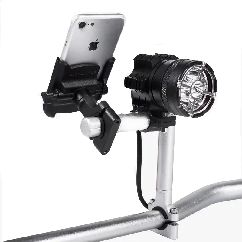 Новинка Универсальный держатель для мотоцикла 22 мм-30 мм Вращающийся Расширенный