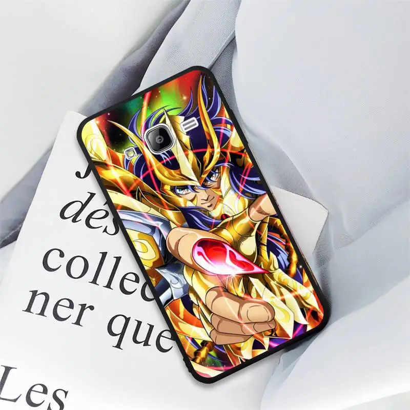 Чехол для телефона с аниме Saint Seiya чехол Samsung J6 J7 J2 J5 prime J4 J8 2016 2017 2018 DUO core neo M20 -