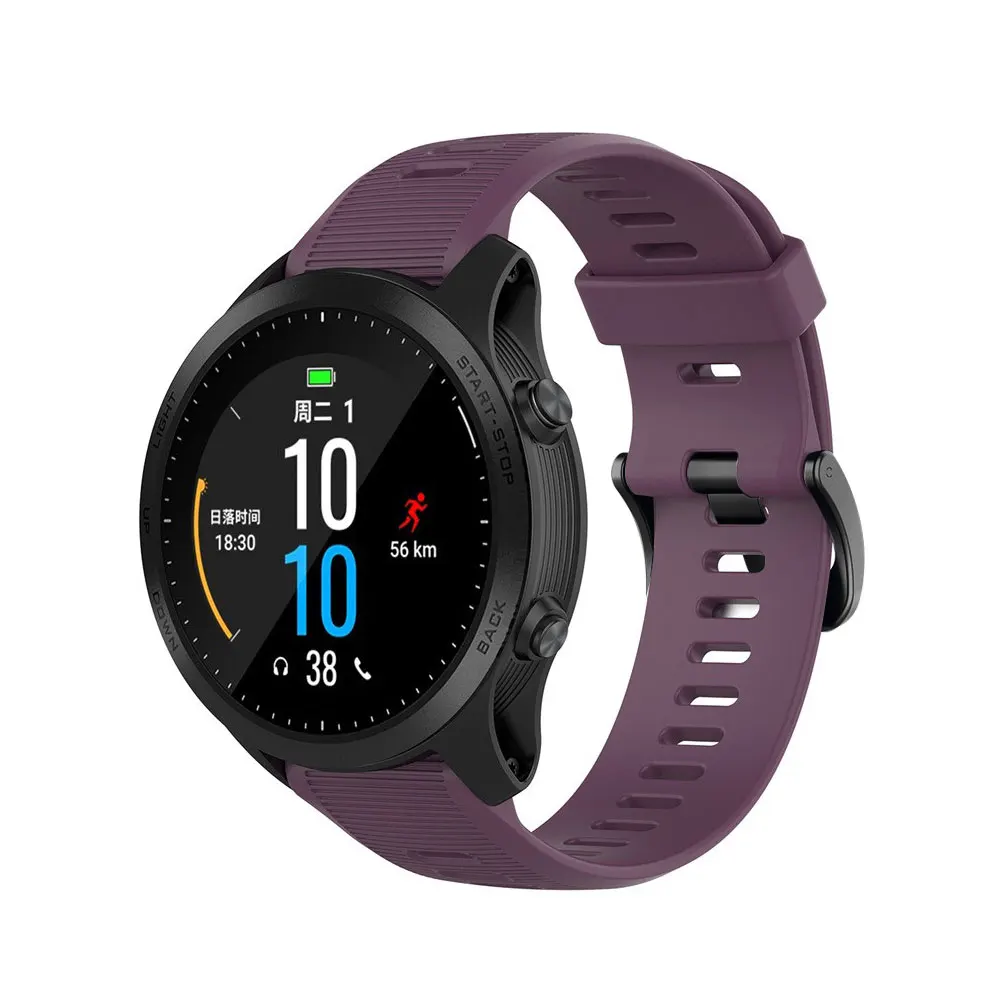 Силиконовый ремешок для наручных часов Garmin Forerunner 935 945 Fenix 5 Plus ТПУ Смарт-часы
