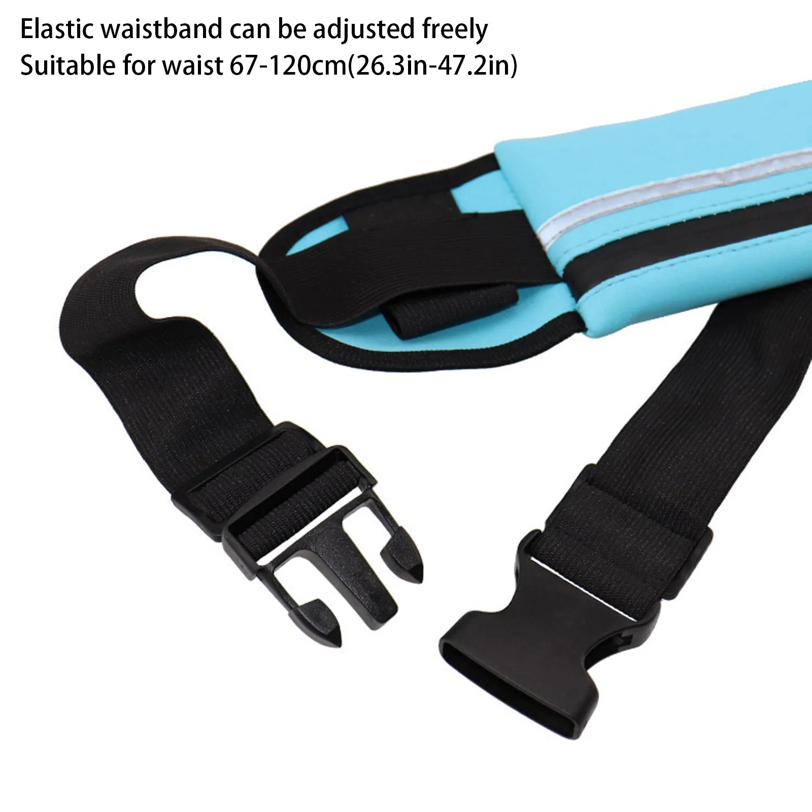 

Unisex Running Bag Waist Bag Sports Phone Bag Women Waterproof Gym Bag Hold Water Cycling Phone Case Women Running Belt Portable