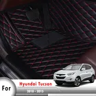 Автомобильные накладки для ног, ковры на заказ, аксессуары для интерьера автомобиля, напольный коврик для Hyundai Tucson 2010 2011 2012 2013 2014 2015