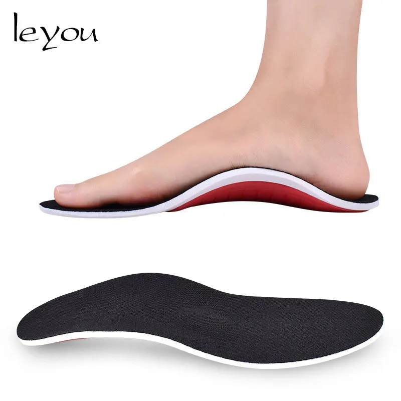Новые стельки на плоской подошве ортопедические подкладки для поддержки свода