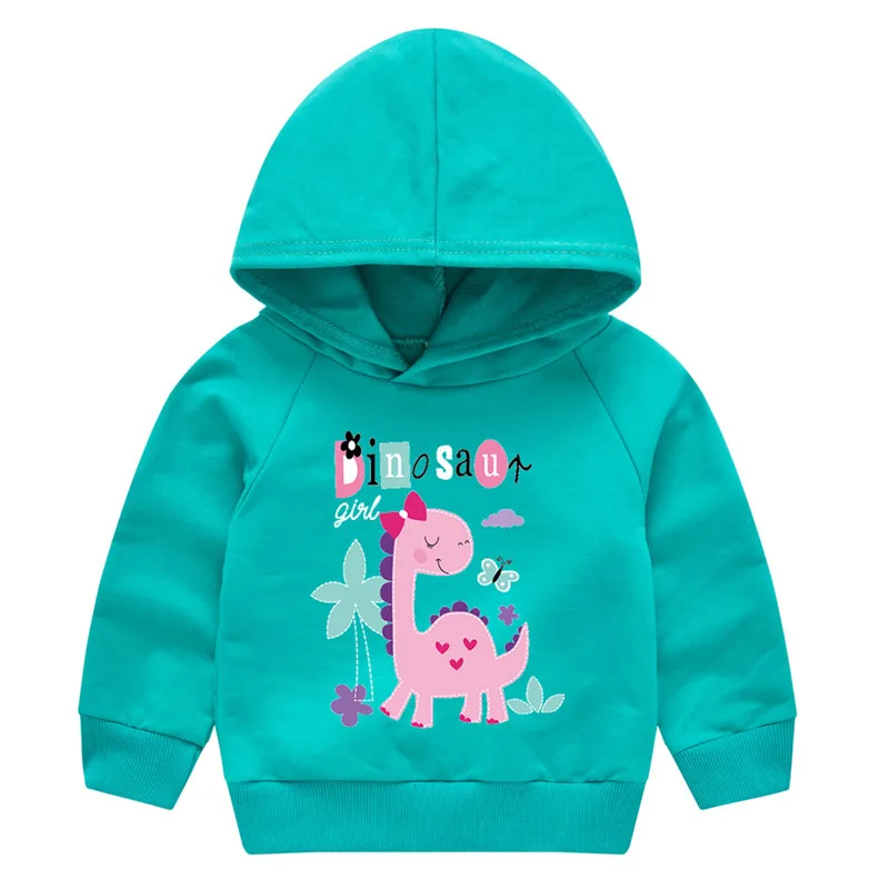 

New Toddler Hoodies Cartoon T-Shirt Spring Boy Girl Cute Long Sleeve Sweatshirt Outdoor Top Infants 2-7 Years Exquisite Clothes