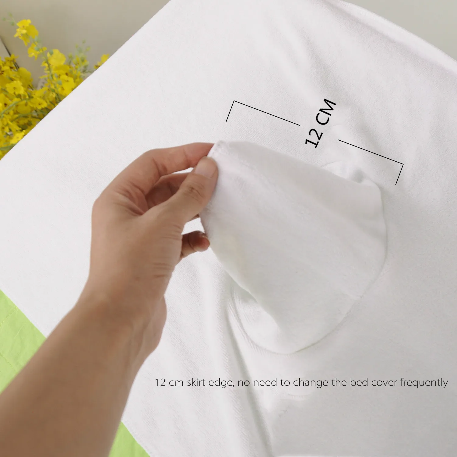 Простыни для салона красоты утолщенное полотенце с отверстием головы массажная