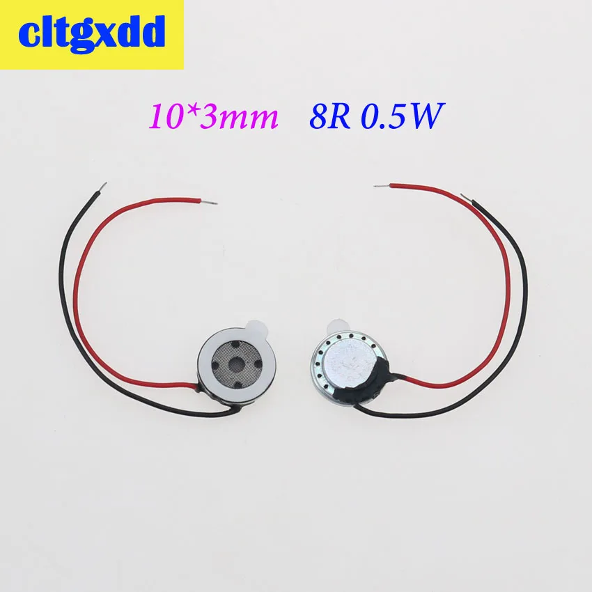 10mm Cltgxdd 8 Ом 0,5 Вт громкоговоритель Магнитный динамик 15 20 23 26 28 32 36 40 50 мм Диаметр 8R 0,5 Вт громкоговоритель звуковой проигрыватель - Цвет: 10mm