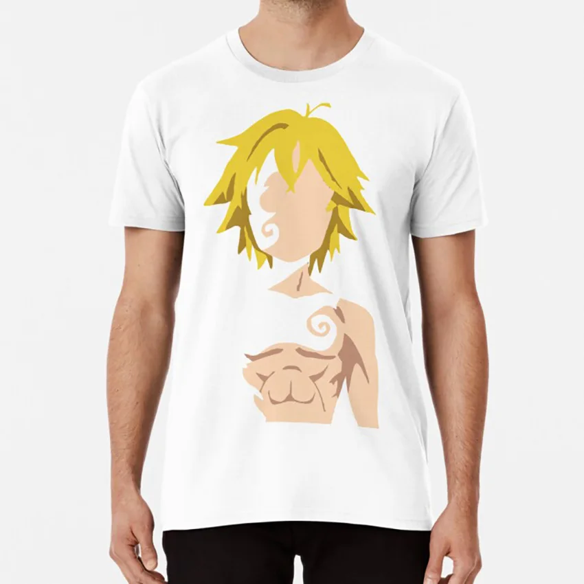Meliodas футболка meliodas seven deadly sins wrath ira аниме 2015 2014 manga cool bkn|Мужские футболки| |