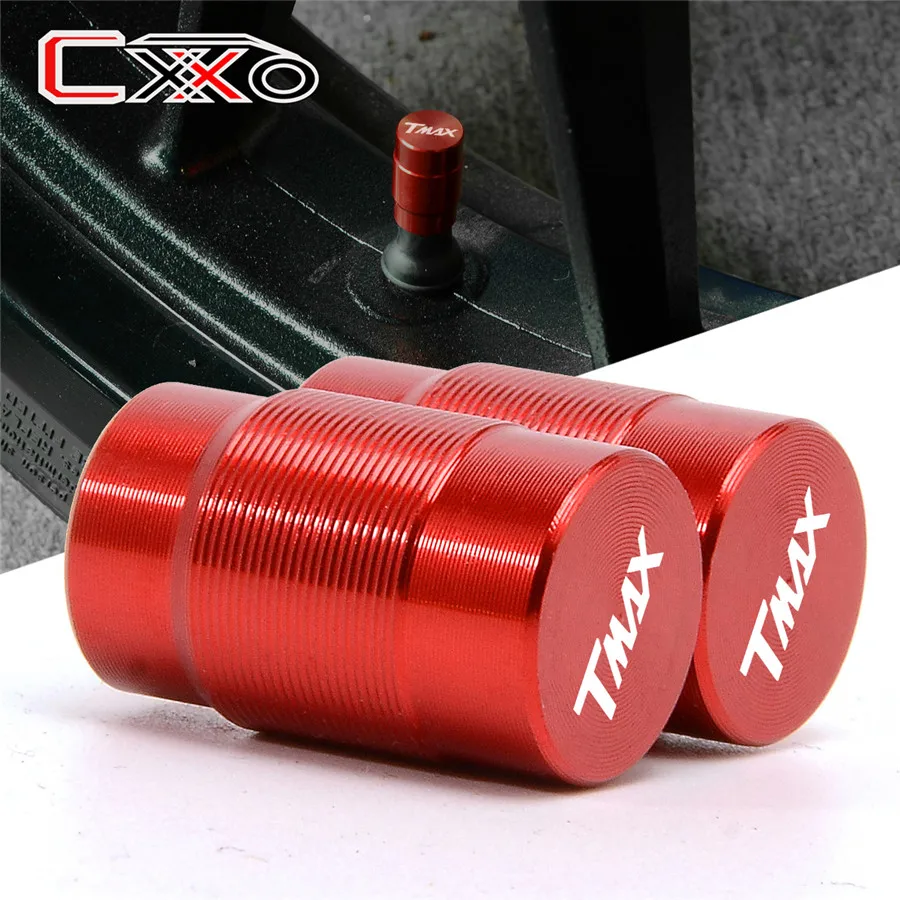 

2020 Pair Wheel Tire Valve Stem Airtight Covers Cap For yamaha T-max 500 all year Tmax 530 sx dx 2019 2020 TMAX530