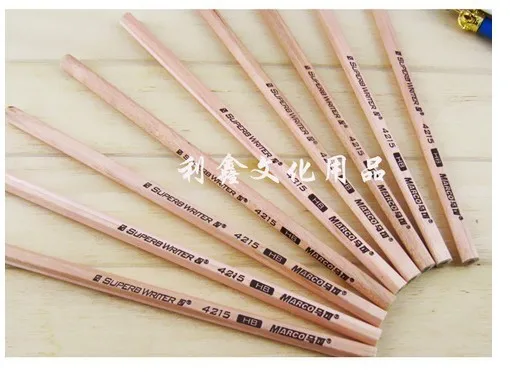free shipping barreled pencil 4215-50 HB pencil wood pencil student use pencil 49-50 pcs set
