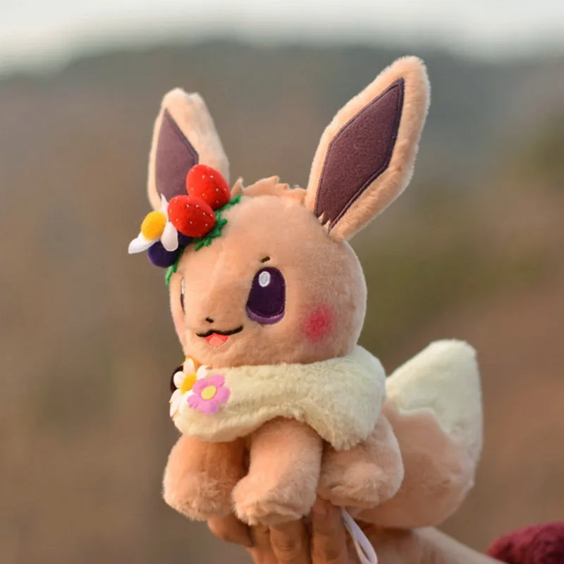 Карманный монстр оригинальный Пасхальный Eevee мягкие игрушки плюшевая игрушка