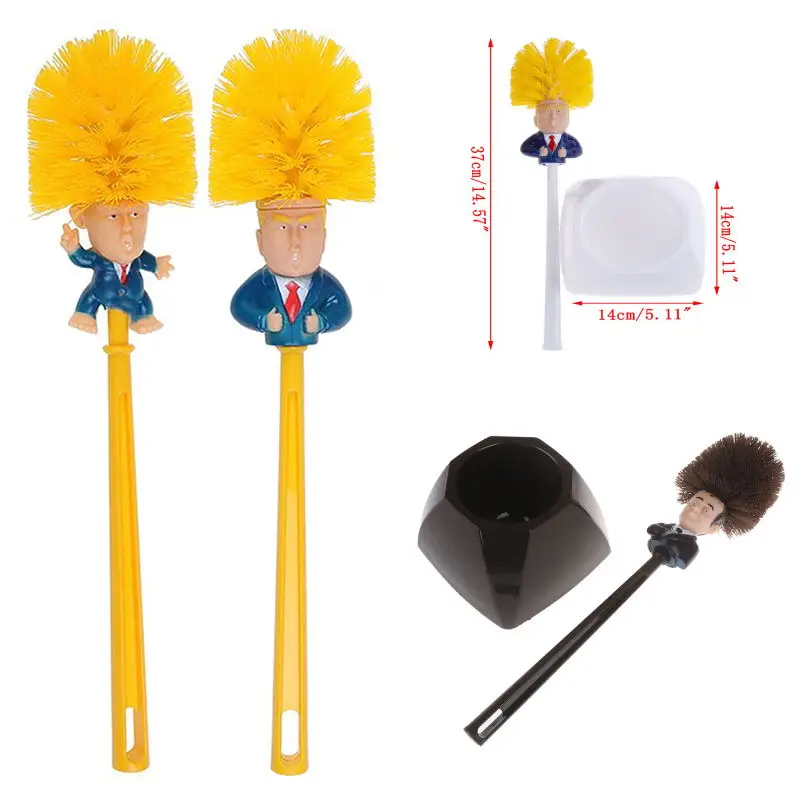 Ершики для унитаза WC Борстель Дональд Трамп макроном ершик сделать туалетную