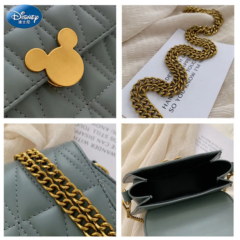 2019 новинка Disney Mickey Messenger сумка повседневная женская клатч PU материал пакет DS