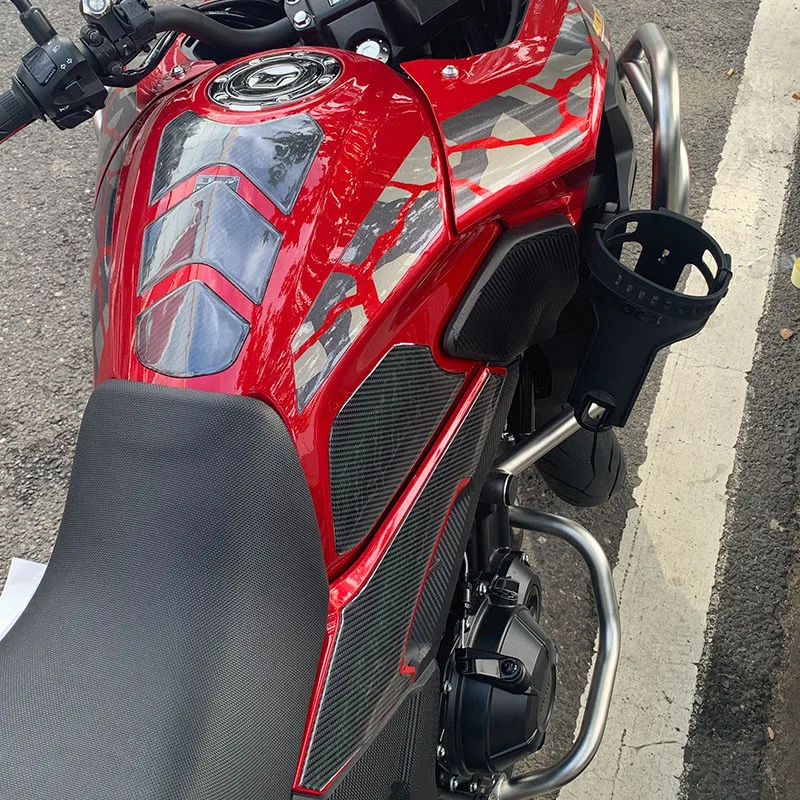

Motorbike Side Knee Grip Protect Decals Super Viscous for Honda CB400X Motorcycle Anti Slip Sticker Tank Traction Pad Protectors