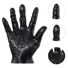 5-фаллоимитатор, надеваемый на палец перчатки эротический массаж мастурбация флирт секс-игрушки для мужчин Для женщин G-Spot Вагина анальный стимулятор для женщин секс-продукт