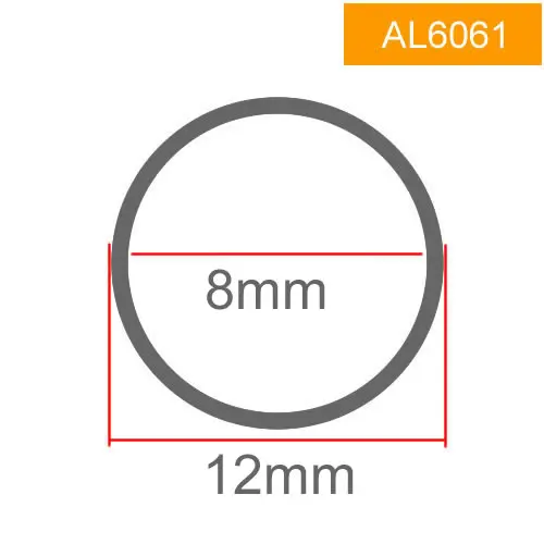 

Алюминиевая трубка 6061, внешний диаметр 12 мм, внутренний диаметр 11 м, 10 мм, 9 мм, 8 мм, 6 мм, полые алюминиевые трубки, алюминиевые трубки