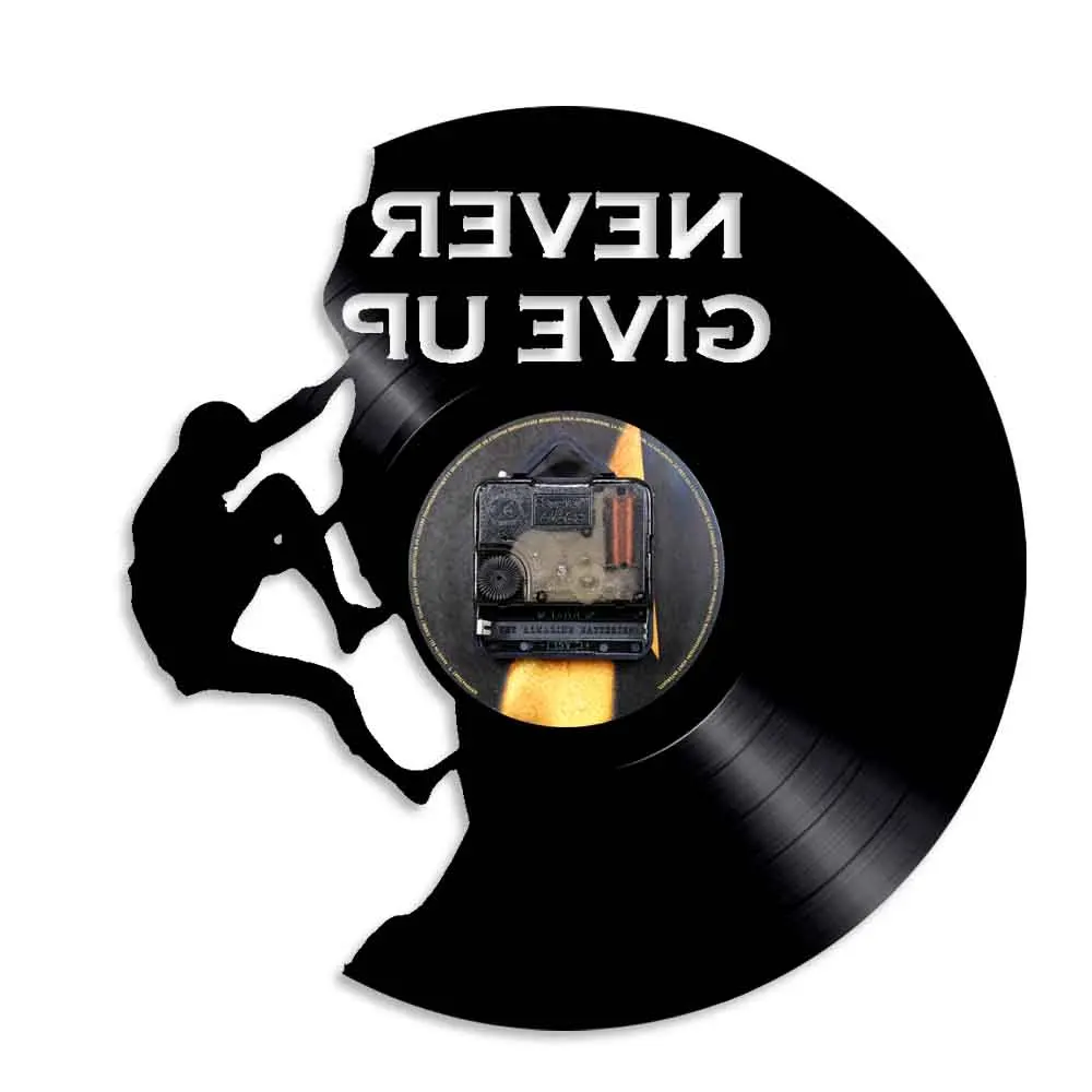 Виниловые часы для скалолазания никогда не откажитесь от вдохновляющего