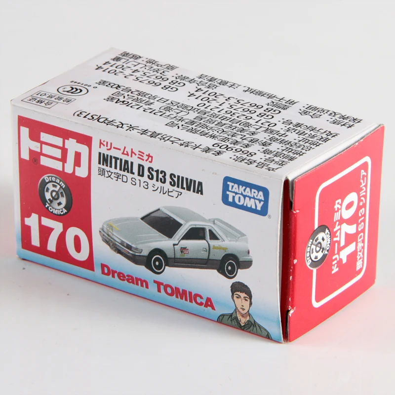 Takara Tomy Dream Tomica Initial D S13 Silvia 7 см металлическая модель автомобиля под давлением № 170 -