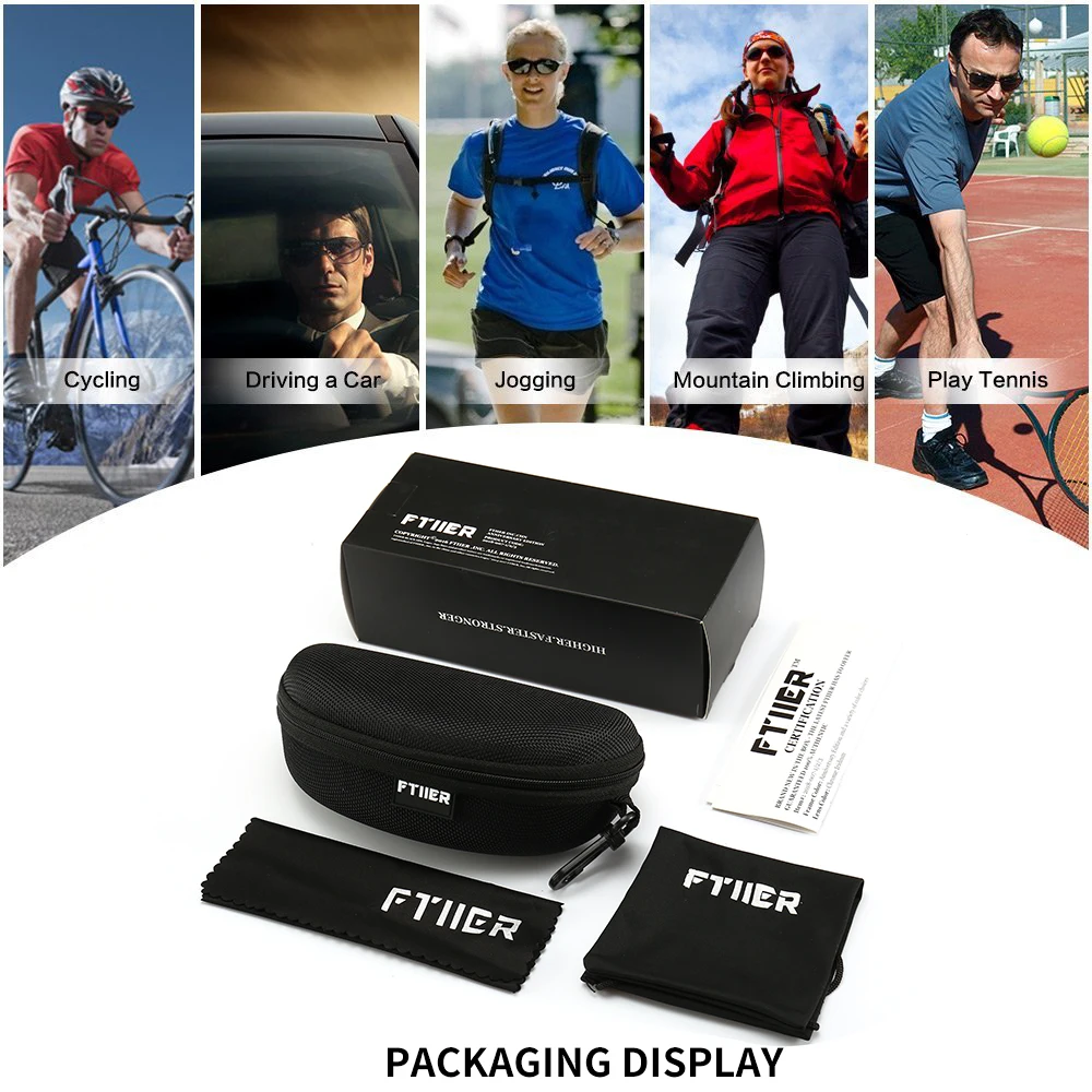 Фотохромные поляризованные очки для велоспорта велосипеда MTB езды на велосипеде