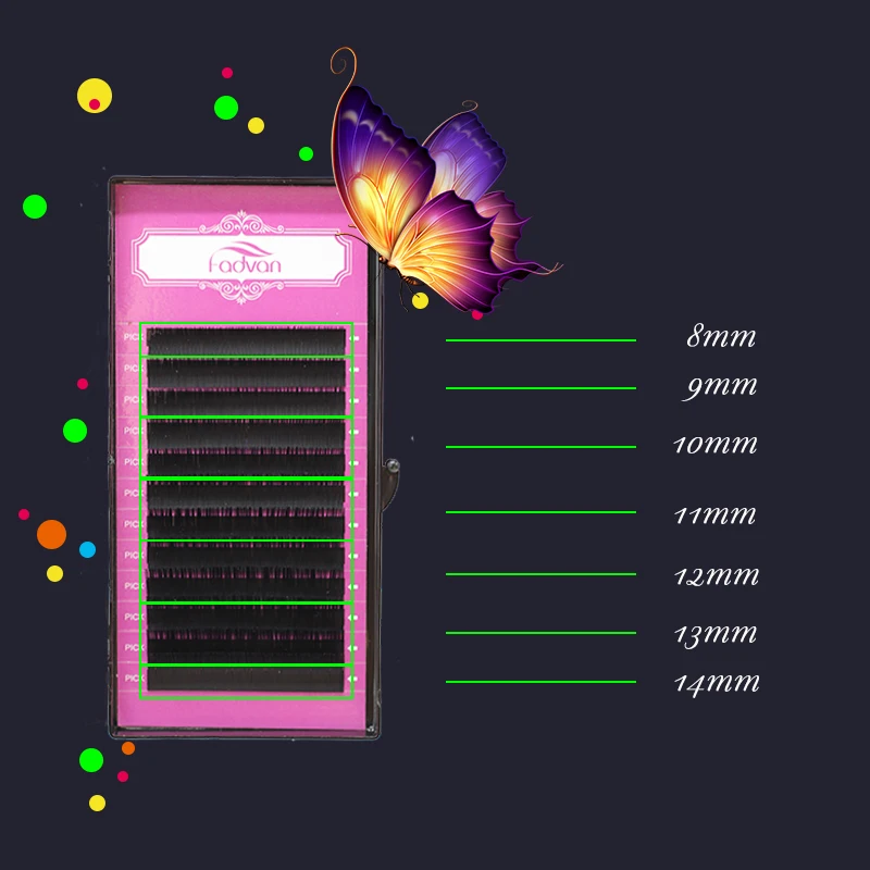 Ресницы для наращивания все размеры 12 рядов/лоток | Красота и здоровье