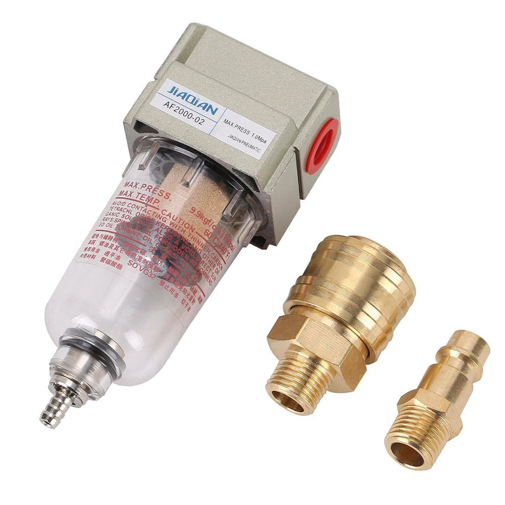 

Filter Oil Water Separator 1/4 Quick Coupling Tool Quick Coupling High Strength