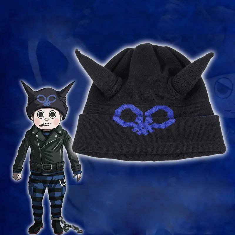Шапка бини унисекс Danganronpa V3 Killing Harmony теплая шапка для косплея риомы хоши мужчин и