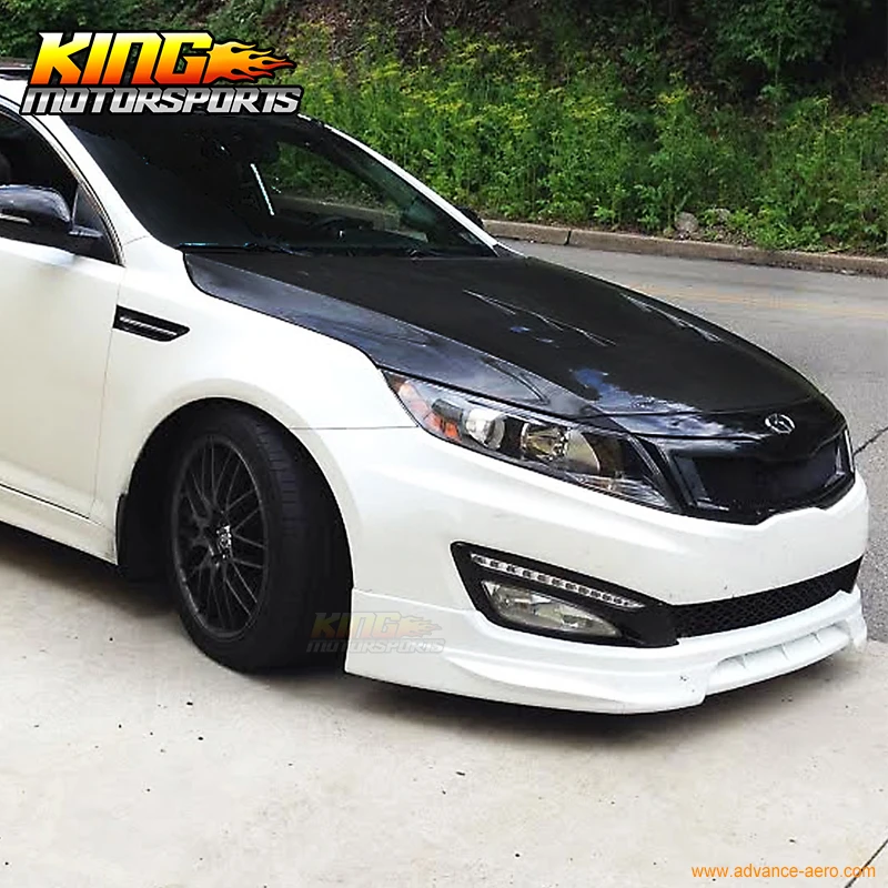 Подходит для 2010 2013 Kia Optima K5 Уретановый передний бампер спойлер Bodykit Global БЕСПЛАТНАЯ