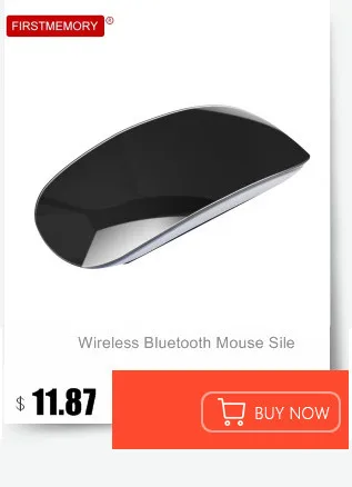 Беспроводная Bluetooth мышь, оптическая компьютерная мышь, сенсорная прокрутка, 1600 dpi, волшебная эргономичная, Mause, ультра тонкая, для Apple, ноутбука, ПК