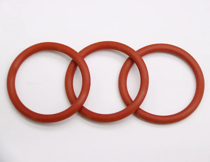 

10/50pcs Red VMQ Silicone o Ring CS 1.5mm OD 5 ~ 40mm Food Grade Waterproof Washer Rubber Insulate Round O Shape Seal Gasket