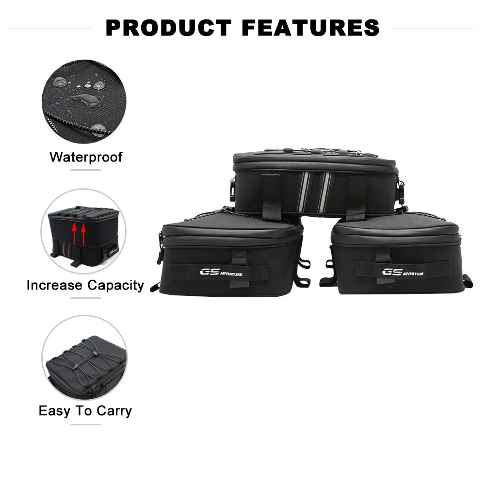 Для BMW R1200GS R1250GS R 1250 GS Приключения LC мотоцикл седло мешок сума Tailbag Хвост сумка