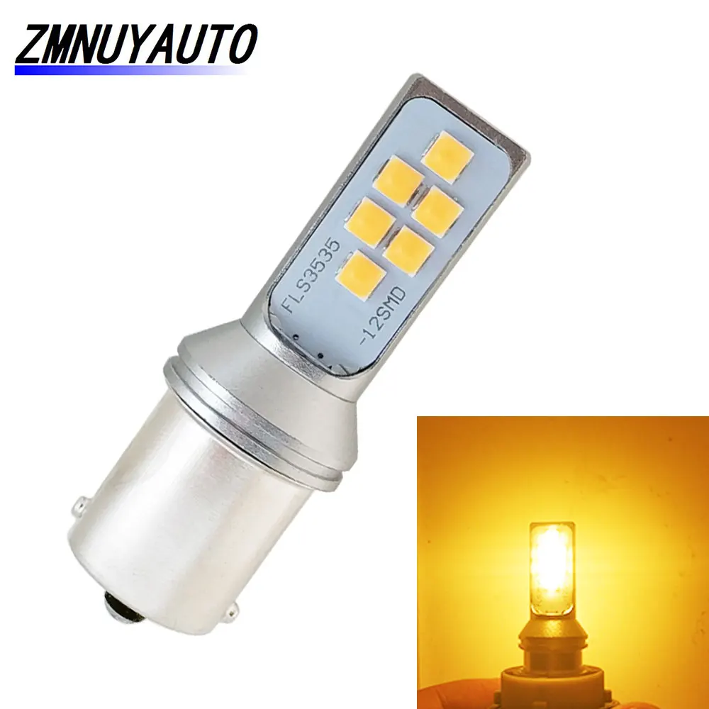 P21W LED 1156 BA15S светодиодные лампы Автомобильные фары 1200Lm BAU15S PY21W BAY15D 1157 P21/5W R5W
