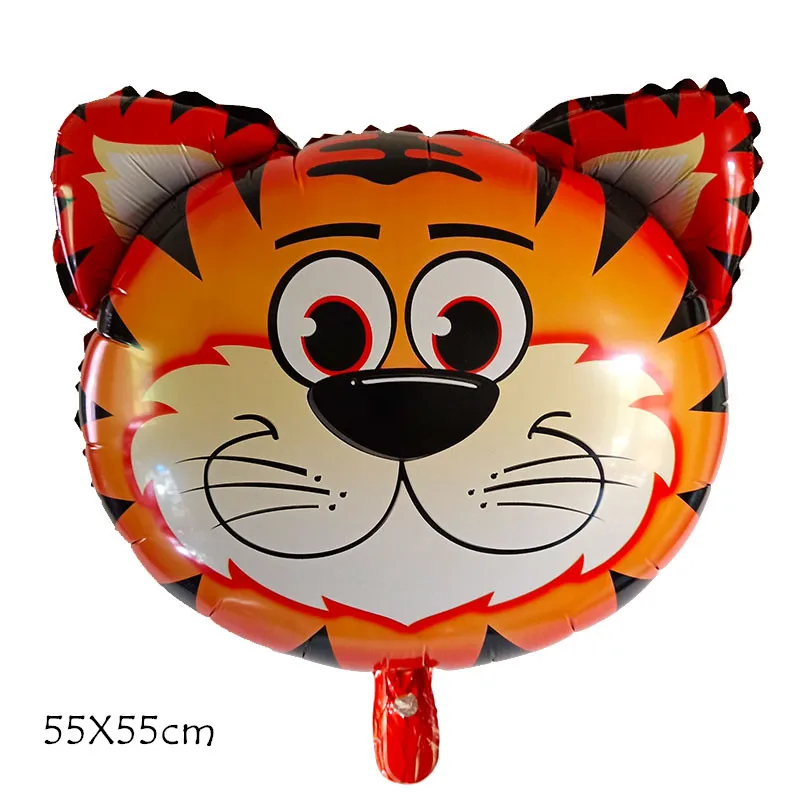 1 шт. животные голова свиньи фольга шары животное тематическая вечеринка на день