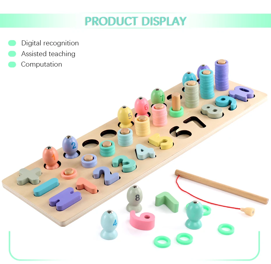 Деревянные детские развивающие игрушки Монтессори Детские Игрушки для раннего