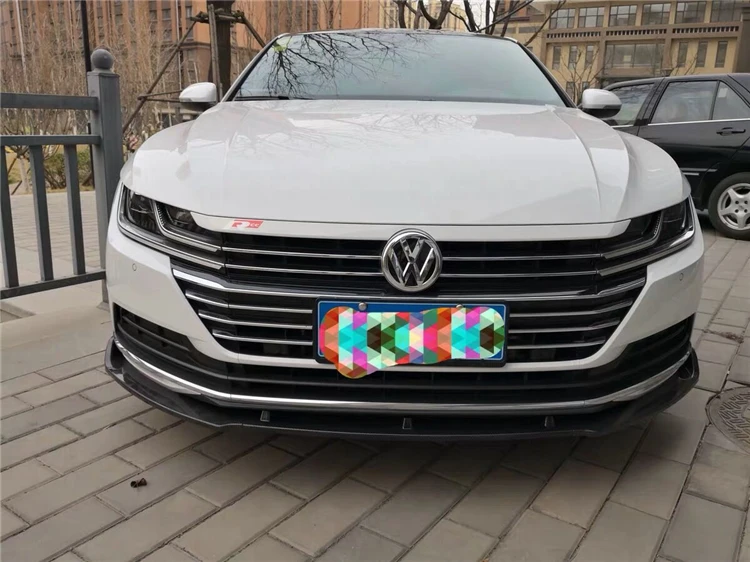 Для CC ABS задний бампер диффузор протектор для 2019 Volkswagen Комплект кузова передний