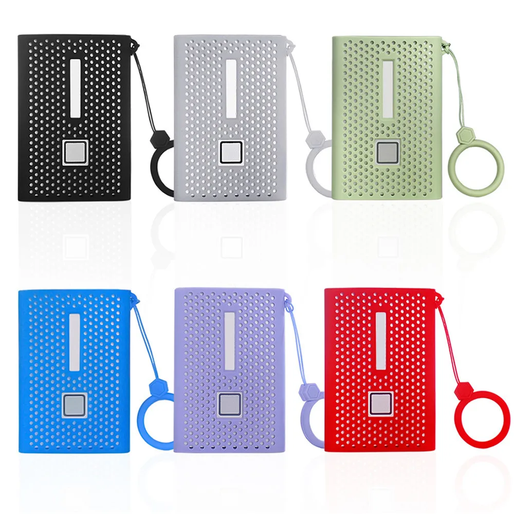

Silicone Case Anti-Scratch Shell Protective Cover Sleeve for Samsung T7 Touch Portable Solid State Drive SSD Accessories