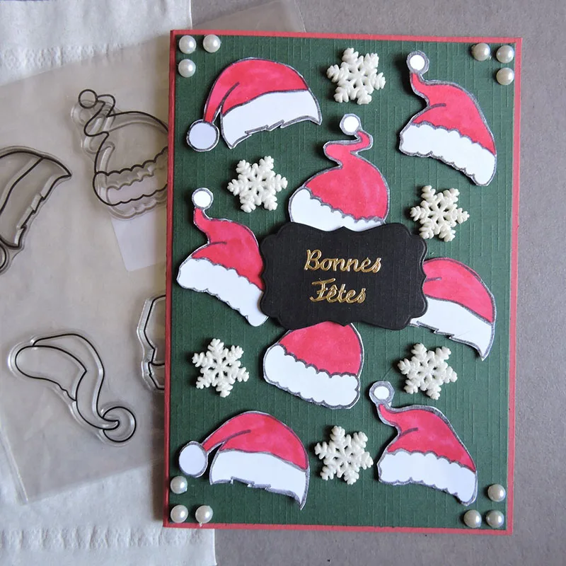

Merry Christmas And Xmas Tree Silicone Sealing Stamp DIY Greeting Card Scrapbooking Embossing Photo Album Paper Card Decorations